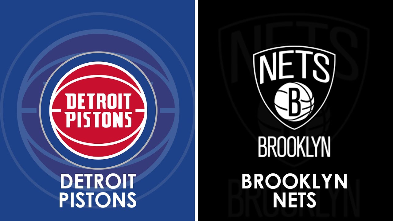 Detroit Pistons vs Brooklyn Nets NBA Live Scoreboard