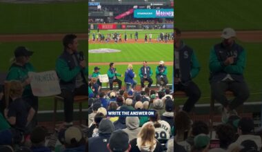 Cal and George deliver big news for these Mariners fans. #MarinersFF