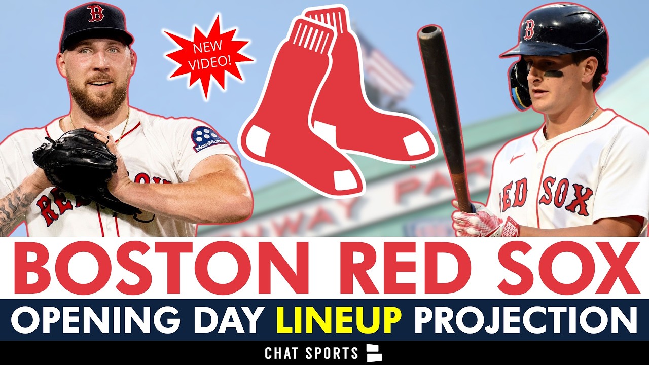 Boston Red Sox 2026 Opening Day Lineup Projection Ft. Roman Anthony, Jarren Duran & Garrett Crochet