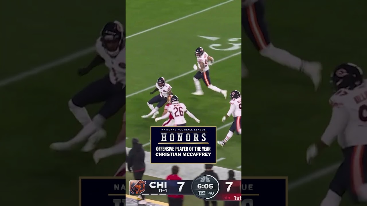 NFL HONORS OPOY FINALISTS: Christian McCaffrey 😮‍💨