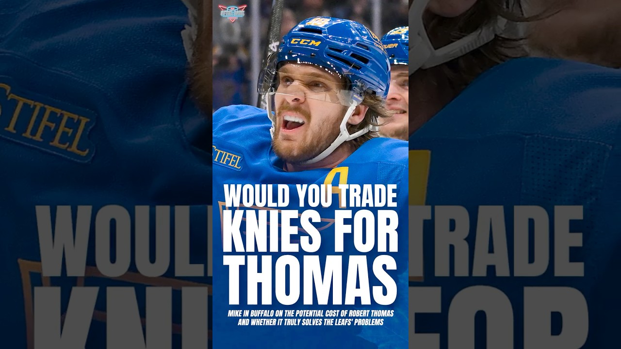Matthew Knies for Robert Thomas... Yay or Nay? #leafsforever