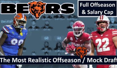The Most Realistic Chicago Bears Mock Draft & Offseason
