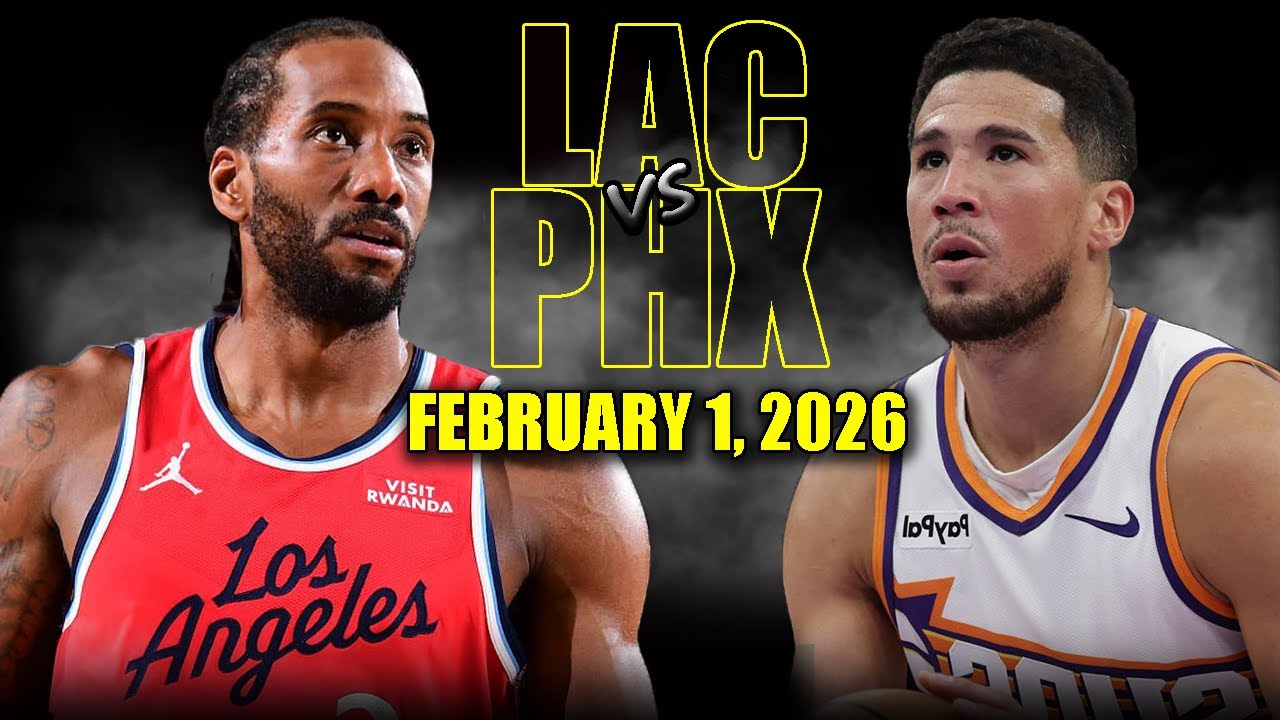 Los Angeles Clippers vs Phoenix Suns Full Game Highlights – February 1, 2026 | NBA Season