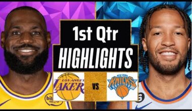 Los Angeles Lakers VS  New York Knicks Full Game Highlights 1st Qtr | Jan 1 | 2026 NBA Highlights