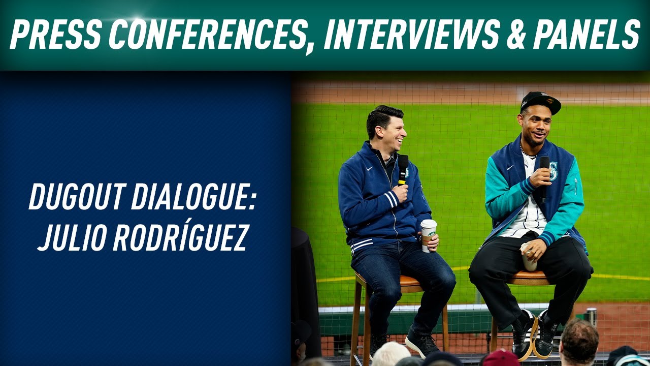 Mariners FanFest Day 1 - Dugout Dialogue: Julio Rodríguez