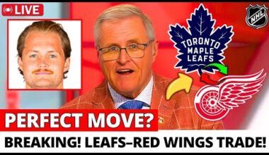 A MAJOR TRADE BETWEEN THE RED WINGS AND THE LEAFS HAPPENING! WHAT ARE THE CHANCES? LEAFS NEWS