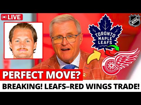 A MAJOR TRADE BETWEEN THE RED WINGS AND THE LEAFS HAPPENING! WHAT ARE THE CHANCES? LEAFS NEWS