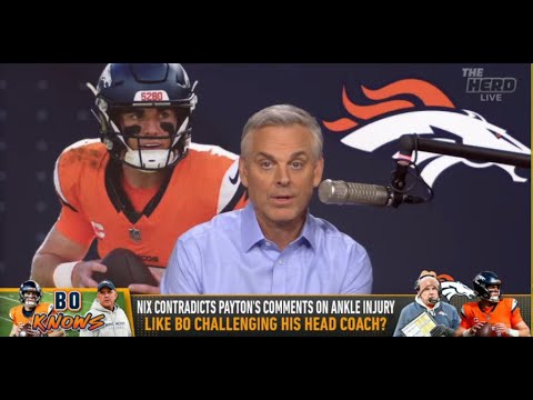 THE HERD | Colin Cowherd LOVES Bo Nix CHALLENGING Sean Payton With Denver Broncos | NFL