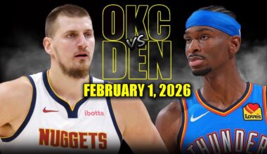 Oklahoma City Thunder vs Denver Nuggets Full Game Highlights – February 1, 2026 | NBA Season