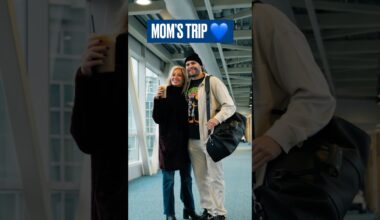 Let the #Canucks mom’s trip begin! 💙