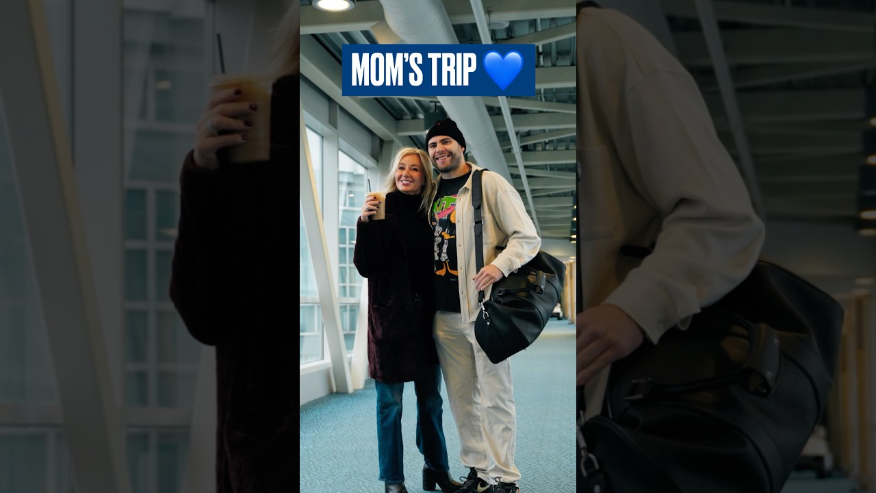 Let the #Canucks mom’s trip begin! 💙