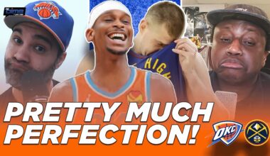 Thunder-Nuggets Reaction: SGA and OKC offense steals the show! | The Dime With Josh and Kwab