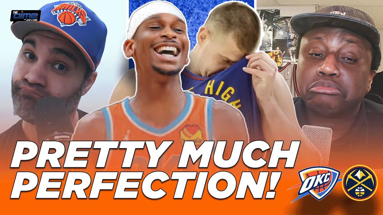 Thunder-Nuggets Reaction: SGA and OKC offense steals the show! | The Dime With Josh and Kwab