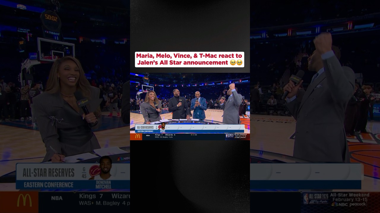 Game recognize game 🫡🫡 #nba #hawks #jalenjohnson @NBAonNBC #allstar