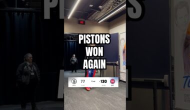 DUB + ALL STAR = W NIGHT 🤩 #nba #detroitpistons