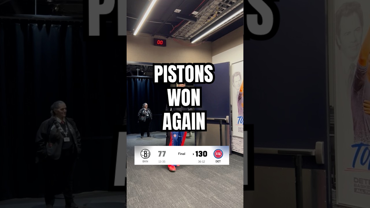 DUB + ALL STAR = W NIGHT 🤩 #nba #detroitpistons