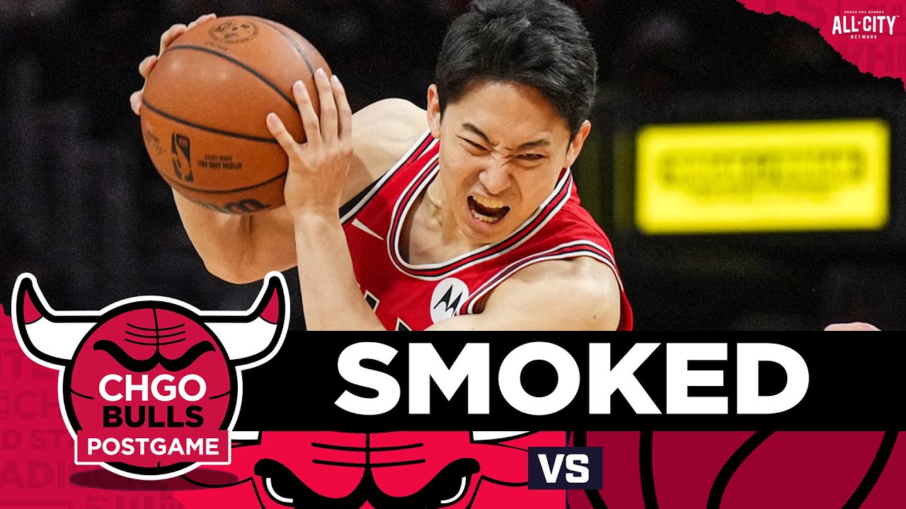 BULLS POSTGAME: Bulls BLOWN OUT by Heat in Miniseries Rubber Match | CHGO Bulls Podcast