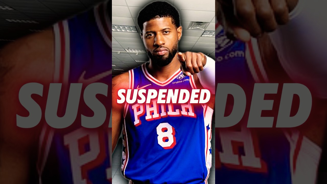 Paul George PED Suspension EXPLAINED — How the 76ers Actually BENEFIT 🤯 #76ers #shorts #PaulGeorge
