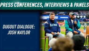 Mariners FanFest Day 1 - Dugout Dialogue: Josh Naylor