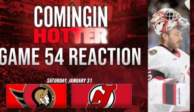 Sens Post Game - Ottawa Senators vs New Jersey Devils - January 31st - Coming in Hotter LIVE