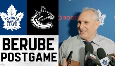Craig Berube | Post Game at Vancouver Canucks | January 31, 2026