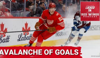 Red Wings face an AVALANCHE of goals, as Detroit is shutout against Colorado