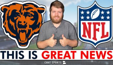 🚨The Chicago Bears Just Got GREAT NEWS From The NFL