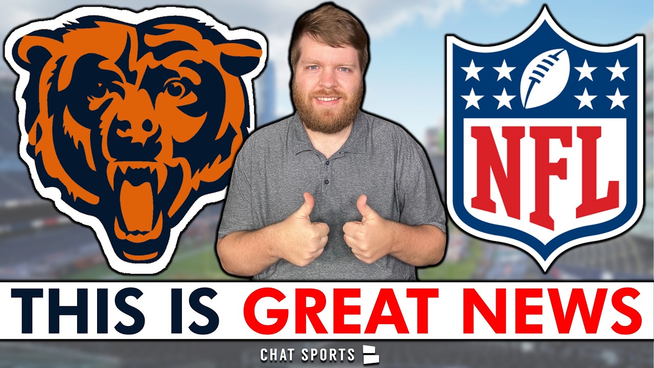 🚨The Chicago Bears Just Got GREAT NEWS From The NFL
