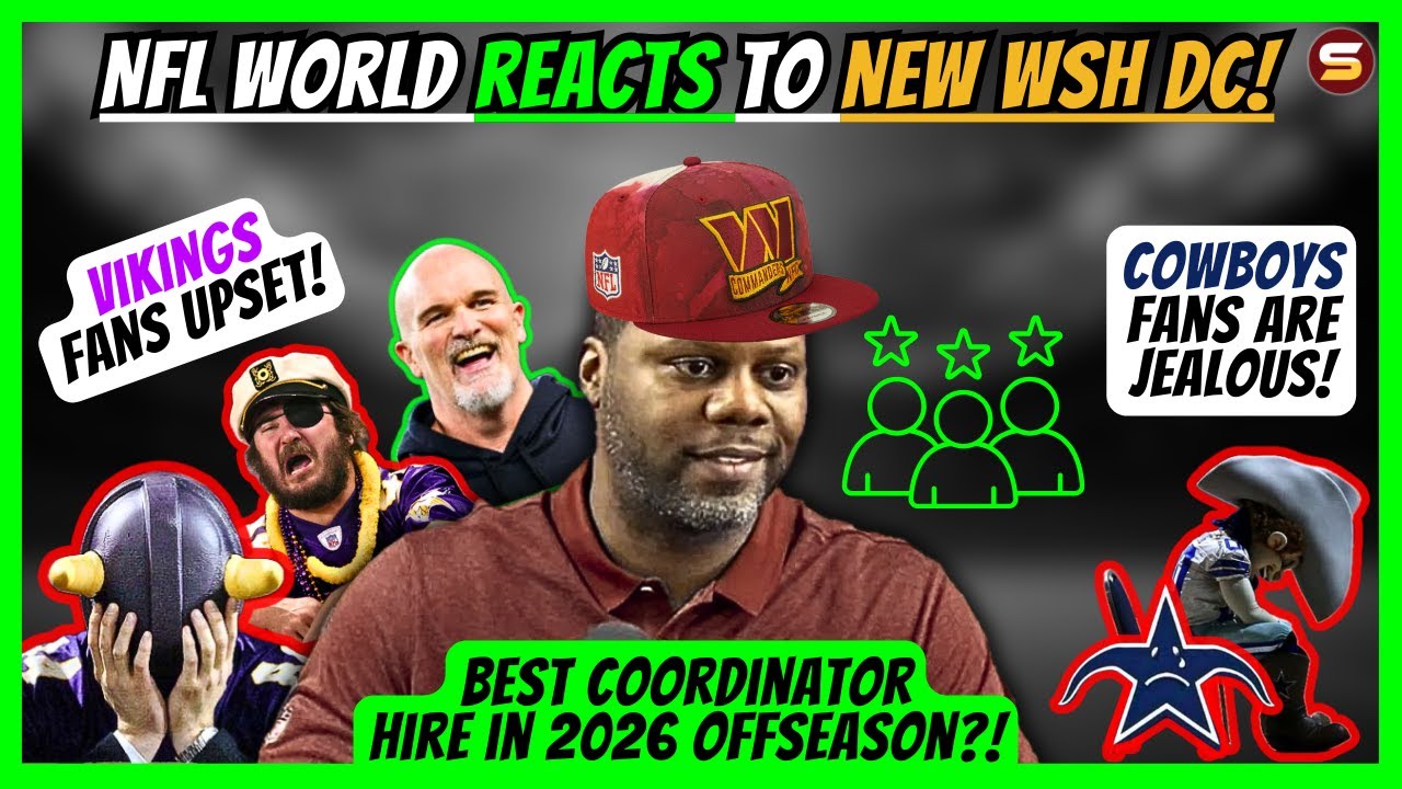 🔥NFL Experts + Vikings Fans and Players RAVE About WSH New DC! | 🤩Why Quinn BLOWN AWAY By Jones!