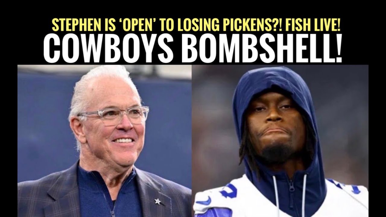 #Cowboys Bombshell: Stephen Jones 'Open' To Losing George Pickens? 3 Fish Takes