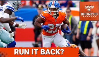 FREE AGENCY: Denver Broncos RUNNING IT BACK With J.K. Dobbins?