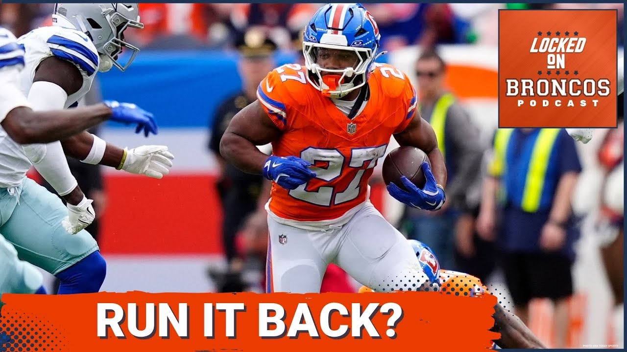 FREE AGENCY: Denver Broncos RUNNING IT BACK With J.K. Dobbins?