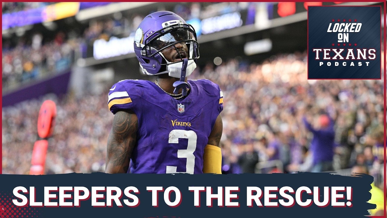 Texans 2026 SLEEPER MOVES: Jordan Addison Trade SAVE Houston's Offense? +Joe Mixon on the Clock.