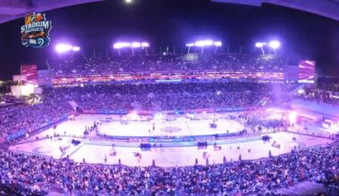 Watch Gameday Timelapse of Epic NHL Stadium Series in Tampa