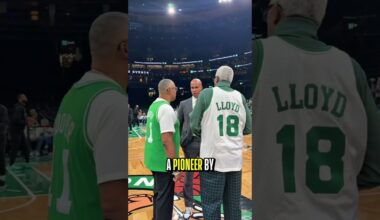 The Celtics went home with the first ever NBA Pioneers Classic trophy 👏