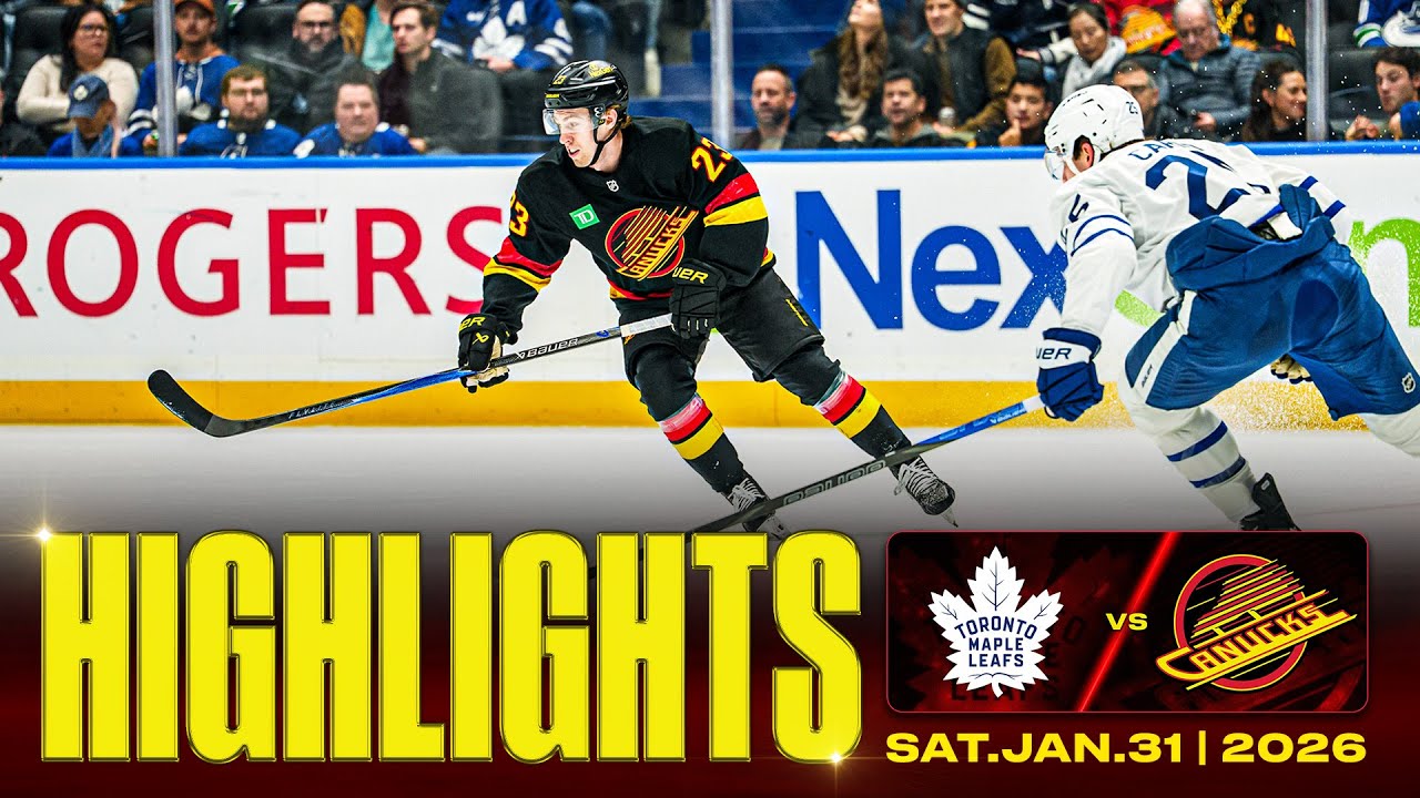 Game in 10 | Vancouver Canucks vs. Toronto Maple Leafs (Jan 31, 2026)