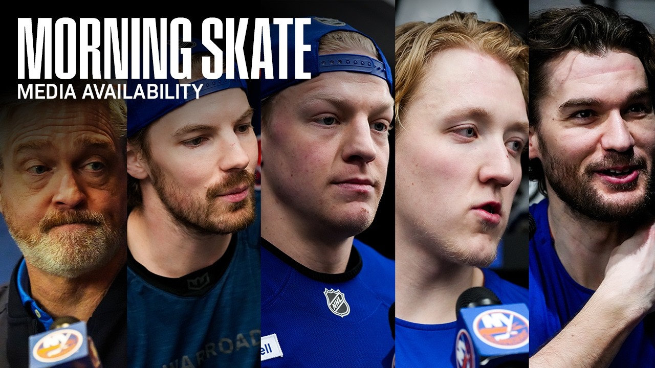 New York Islanders Morning Skate Availability | NYI at WSH