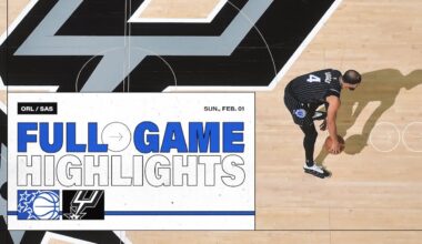 FULL GAME HIGHLIGHTS: ORLANDO MAGIC VS. SAN ANTONIO SPURS 2.01.26
