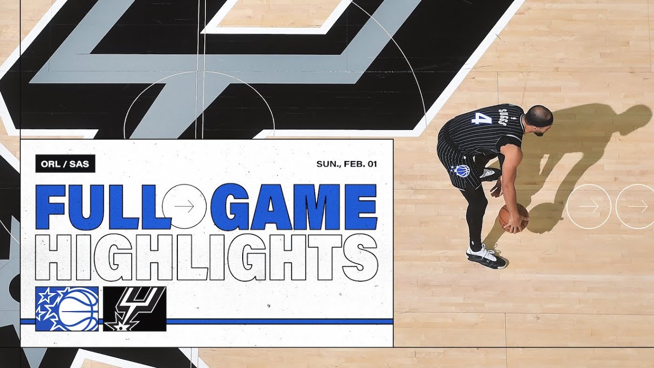 FULL GAME HIGHLIGHTS: ORLANDO MAGIC VS. SAN ANTONIO SPURS 2.01.26