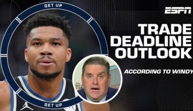 Brian Windhorst's expectations for Giannis, the Knicks & Lakers at the NBA Trade Deadline | Get Up