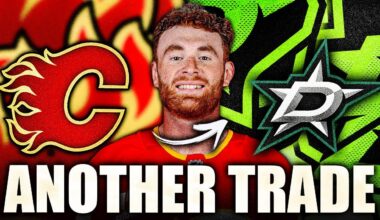 CALGARY FLAMES TRADE HIGH CEILING OFFENSIVE D-MAN TO THE DALLAS STARS: JEREMIE POIRIER
