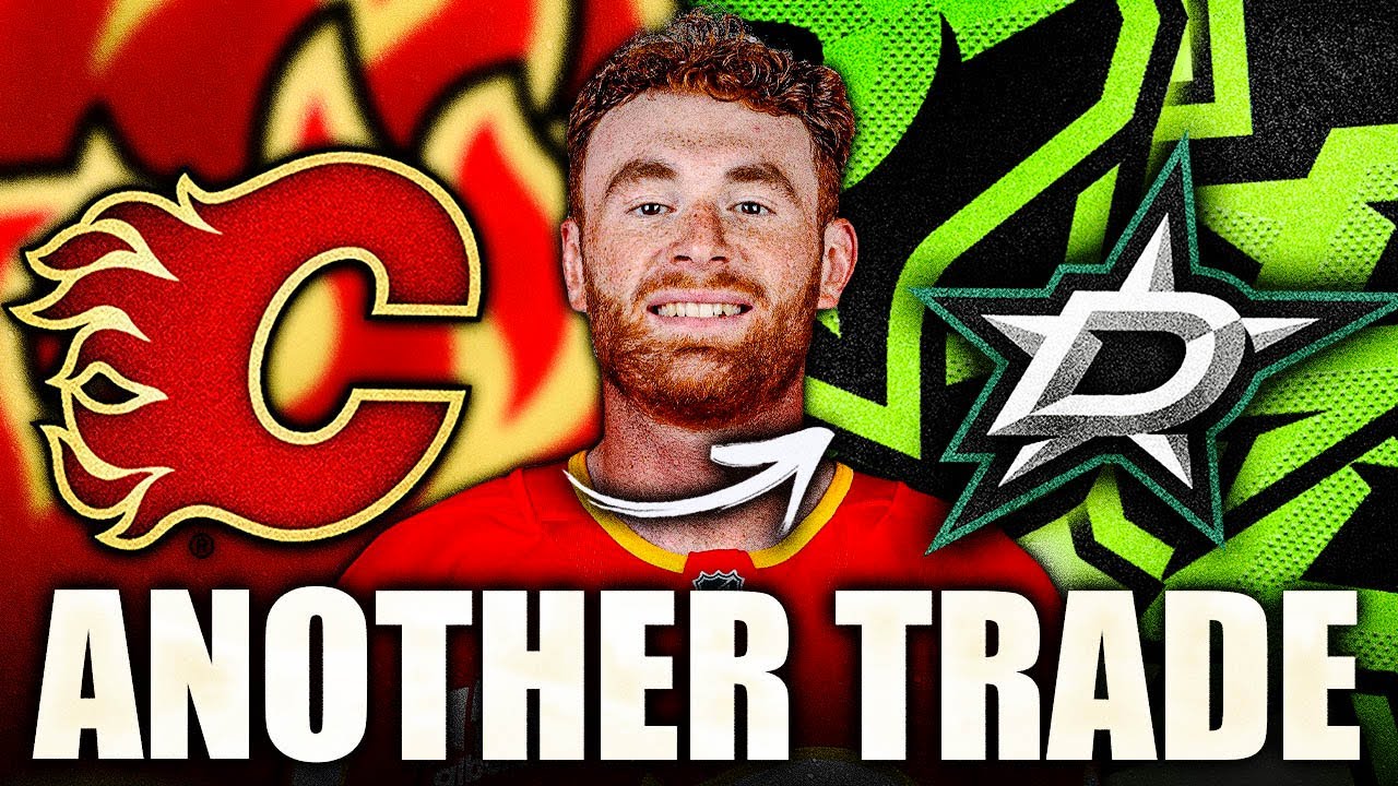 CALGARY FLAMES TRADE HIGH CEILING OFFENSIVE D-MAN TO THE DALLAS STARS: JEREMIE POIRIER