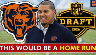 This Would Be A HOME RUN For The Chicago Bears | ESPN 2-Round NFL Mock Draft