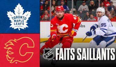 Maple Leafs vs Flames 02/02/26 | Faits saillants
