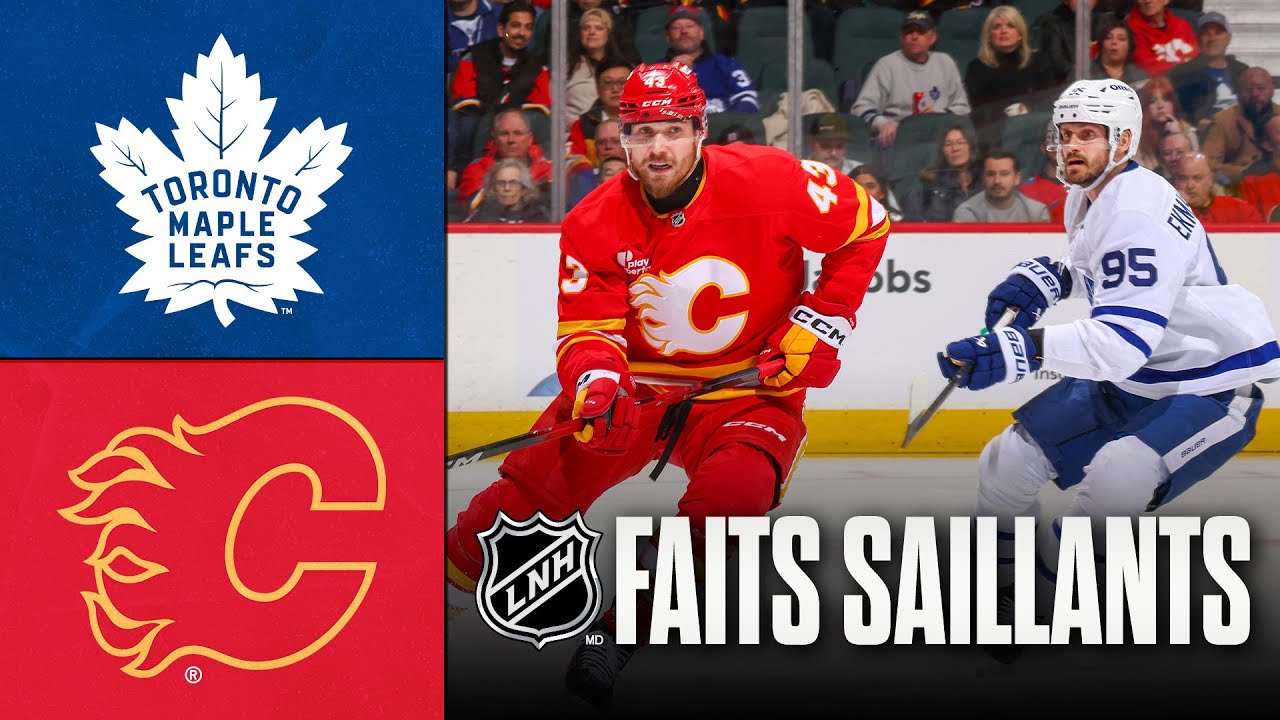 Maple Leafs vs Flames 02/02/26 | Faits saillants