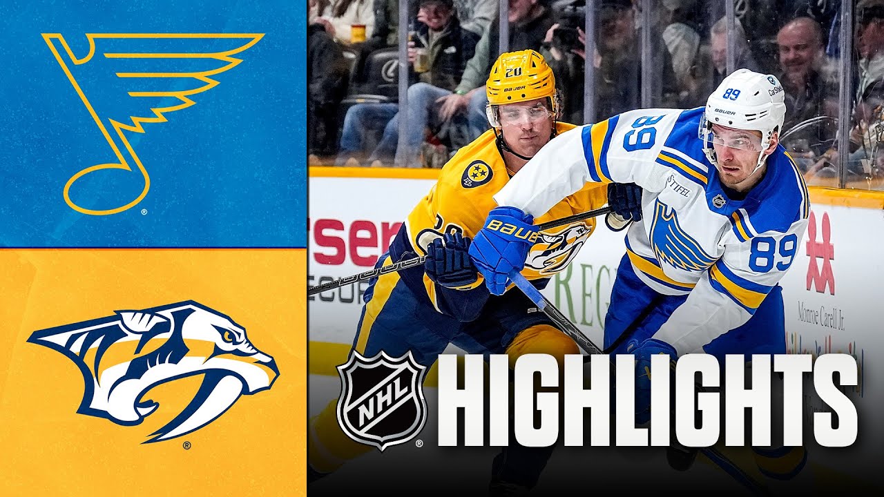Blues vs. Predators | NHL Highlights | February 02, 2026