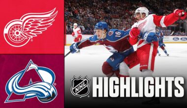 Red Wings vs. Avalanche | NHL Highlights | February 02, 2026