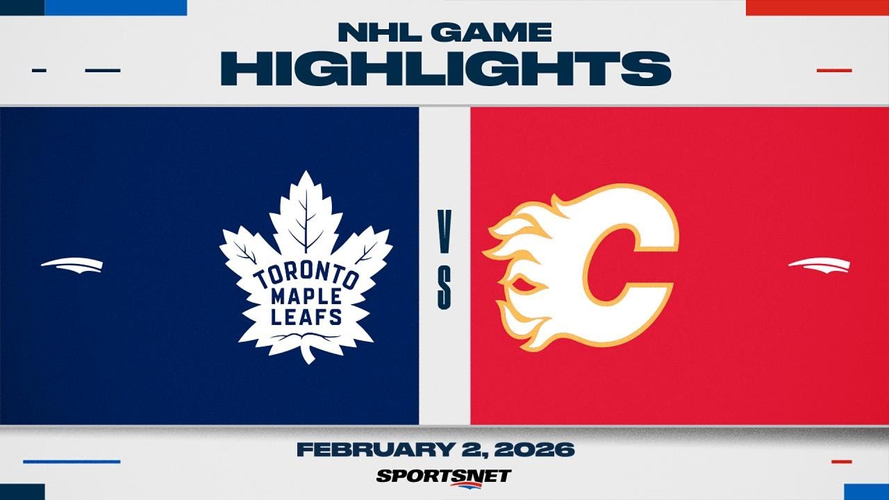 NHL Highlights | Maple Leafs vs. Flames - February 2, 2026