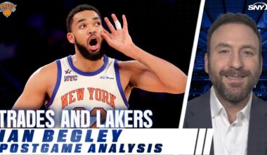 Ian Begley on Knicks potential trades and Lakers Sunday night win