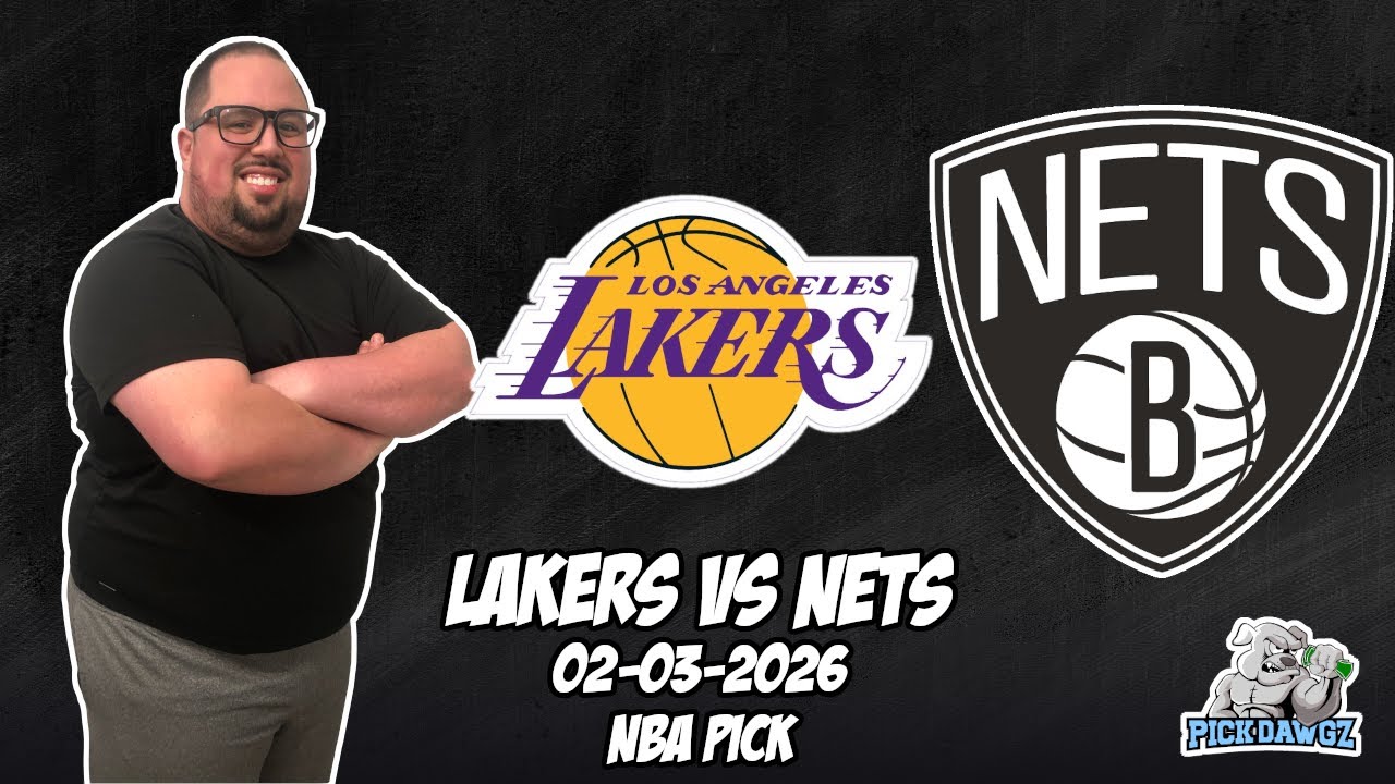 Los Angeles Lakers vs Brooklyn Nets 2/3/26 NBA Free Picks & Prediction | NBA Betting Tips